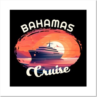 bahamas cruise 2024 - vintage retro gift Posters and Art